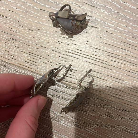 Antique silver set from Russia - Picture 2 of 4